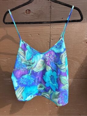 Vintage Sheer Floral Cami